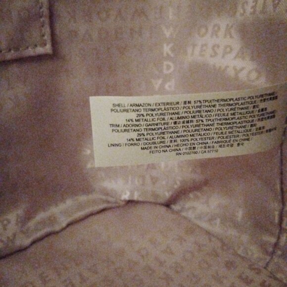 Kate Spade Small Harmony Tote WKRU1879 Metro Spade Gold (711) - Picture 12 of 12